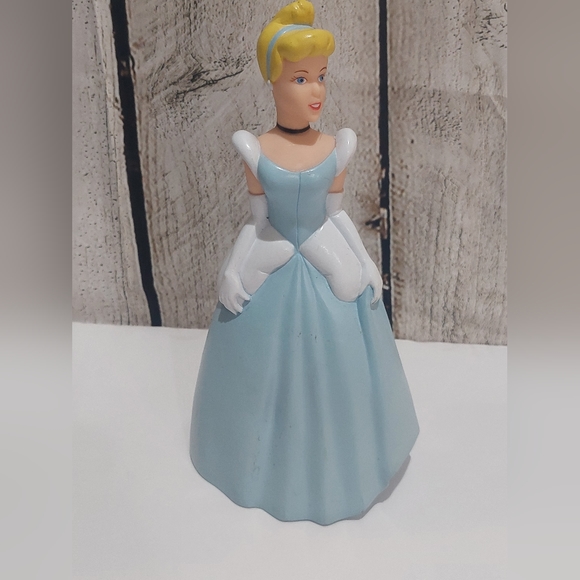 Disney Toys Vintage Disney Cinderella In Blue Ball Gown Plastic